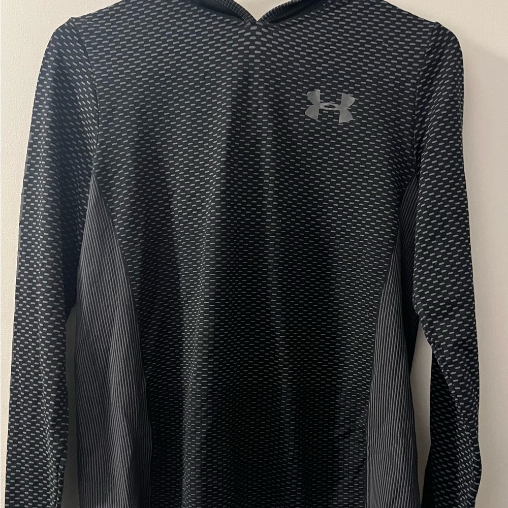 Under Armour Black and Gray Hoodie